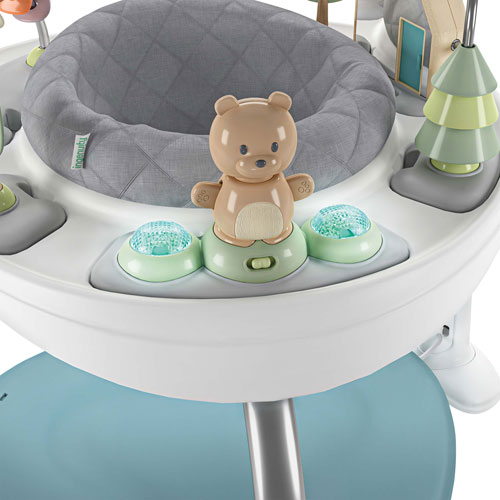 Ingenuity Spring & Sprout 2-in-1 Activity Jumper & Table - Forest