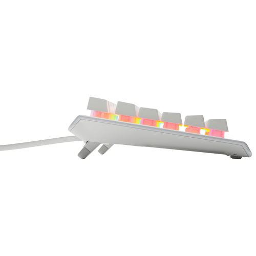 Image 4 of 4.. Steelseries Apex 3 Backlit TKL Ergonomic Gaming Keyboard - White - Only at Best Buy