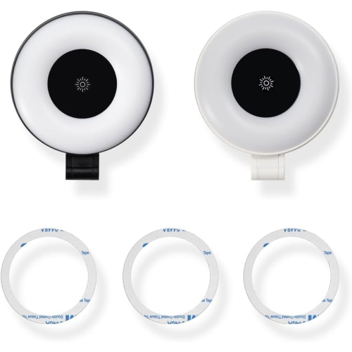 LED Magnetic Ring Circle Portable Light for iPhone, Laptop, iPad, Influencer, Camera, Streaming, TikTok, YouTube, Video Conferencing, Recording,
