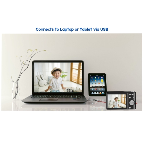 MAKATA Compact HD Digital Camera 50MP 16X Zoom HD 1080P Point and Shoot Camera 32GB Memory Card, Fun Camera for Boys Girls Kids Students Beginners