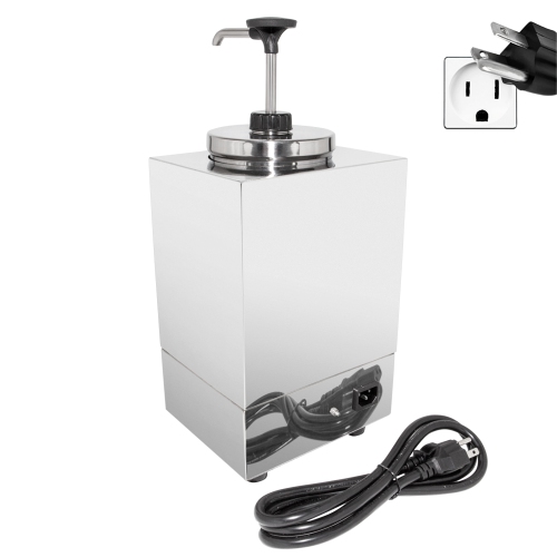AP-313 Sauce Dispenser | 1-Head Sauce Warmer | Hot Fudge Warmer | 110V