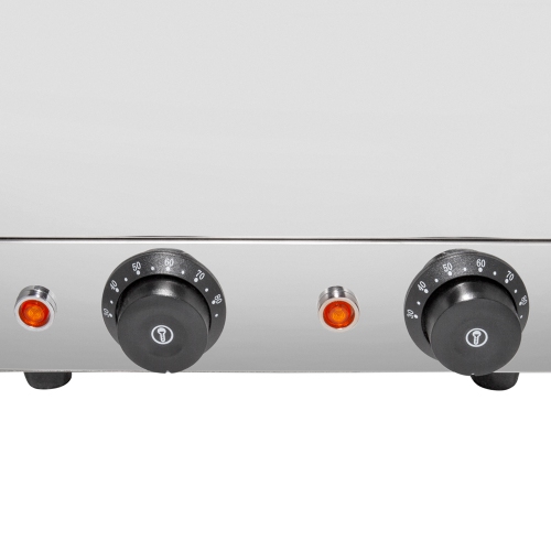 Distributeur de sauce AP-314 | Chauffe-sauce à 2 têtes | Chauffe-fondant | 110 V