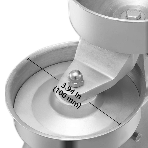 A-A100 Burger Press | Hamburger Patty Maker | Commercial Meat Forming Tool | 4"