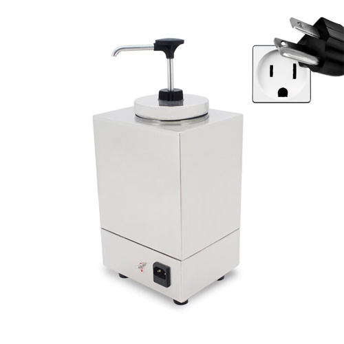 AP-313S Electric Sauce Dispenser | Topping Warmer with Pump | Sauce Dispenser | Commercial and Home Use | 110V