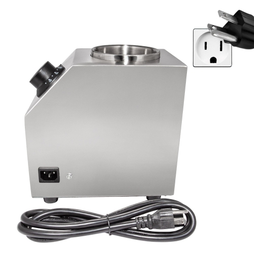 AP-310S Sauce Dispenser Commercial | Electric Sauce Heater | 1-Head Sauce Warmer | Stainless Steel | 110V