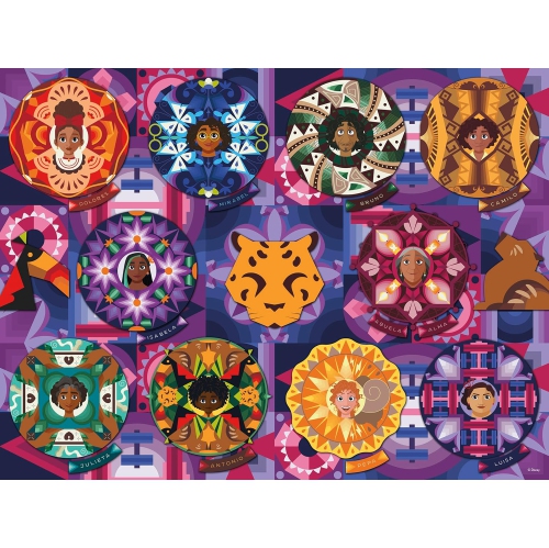 Ceaco - Disney - Encanto - Mandala - 1500 Piece Jigsaw Puzzle