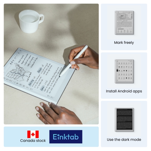 BOOX Go 10.3 E-Ink Tablet + Original Magnetic Cover + Pen Tips Bundle