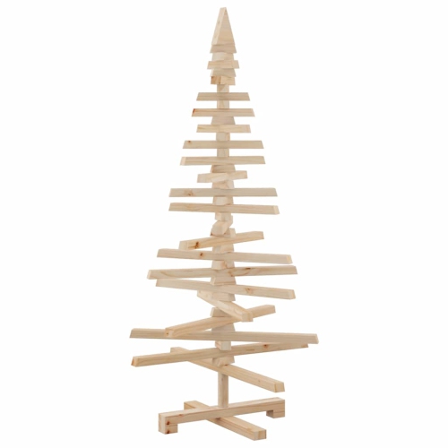Arbre de Noël en bois pour décoration 120&nbsp;cm de VidaXL