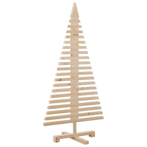 Arbre de Noël en bois pour décoration 120&nbsp;cm de VidaXL