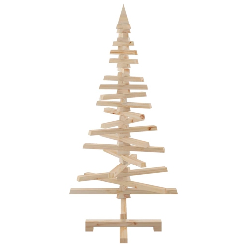 Arbre de Noël en bois pour décoration 120&nbsp;cm de VidaXL