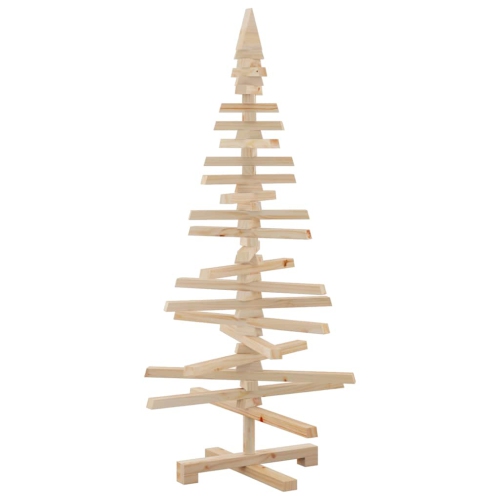 Arbre de Noël en bois pour décoration 120&nbsp;cm de VidaXL