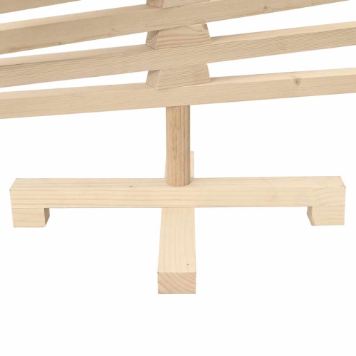 Arbre de Noël en bois pour décoration 120&nbsp;cm de VidaXL