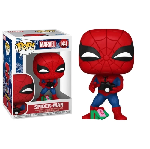 Funko Pop! Marvel Holiday Vinyl Bobble-Head Spider-Man #1441