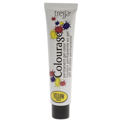 Colourage Permanent Gel Color - Yellow Concentrate by Tressa for Unisex - 2 oz Hair Color
