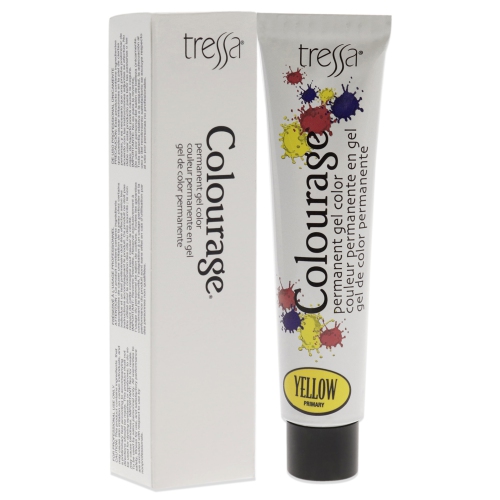 Colourage Permanent Gel Color - Yellow Concentrate by Tressa for Unisex - 2 oz Hair Color