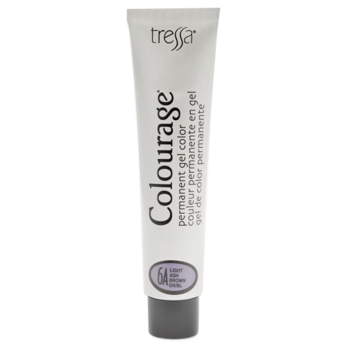 Colorant en gel permanent - 6 A Frêne brun clair par Tressa unisexe - Colorant capillaire 2 oz
