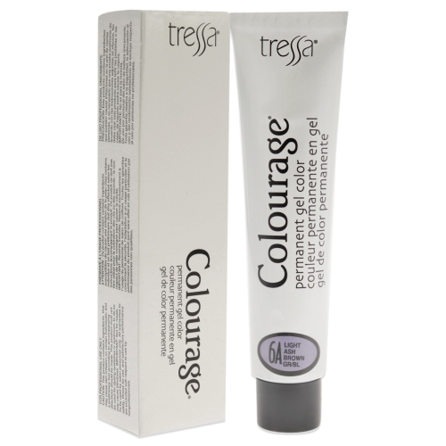 Colorant en gel permanent - 6 A Frêne brun clair par Tressa unisexe - Colorant capillaire 2 oz