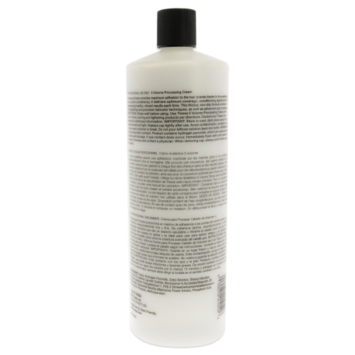 Processing Cream Developer - 5 Volume by Tressa for Unisex - 32 oz Lightener