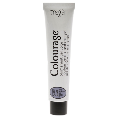 Colorant en gel permanent - 12AB blond en frêne ultraléger de Tressa pour unisexe - Colorant capillaire 2&nbsp;oz