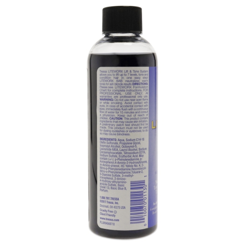 Liteworx Toner - 6AB Ash Blue by Tressa for Unisex - 4 oz Toner