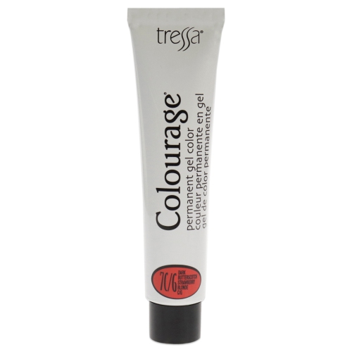 Colourage Permanent Gel Color - 7CG Dark Butterscotch Strawberry Blonde by Tressa for Unisex - 2 oz Hair Color