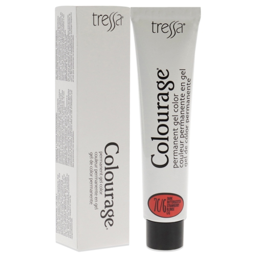 Colourage Permanent Gel Color - 7CG Dark Butterscotch Strawberry Blonde by Tressa for Unisex - 2 oz Hair Color