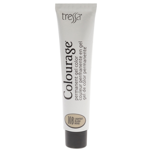 Colourage Permanent Gel Color - 10B Lightest Blush Beige by Tressa for Unisex - 2 oz Hair Color