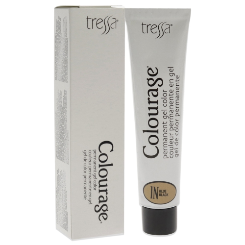 Colourage Permanent Gel Color - 1N Blue Black by Tressa for Unisex - 2 oz Hair Color