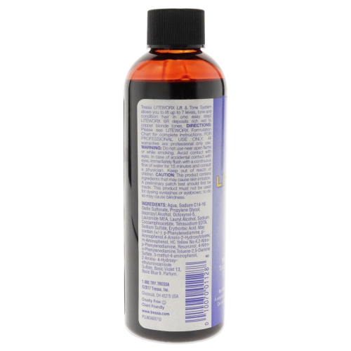 Liteworx Toner - 6R Red by Tressa for Unisex - 4 oz Toner