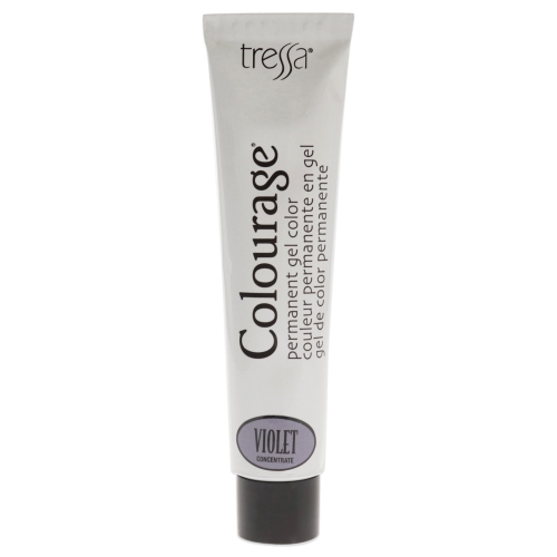 Colourage Permanent Gel Color - Violet Concentrate by Tressa for Unisex - 2 oz Hair Color
