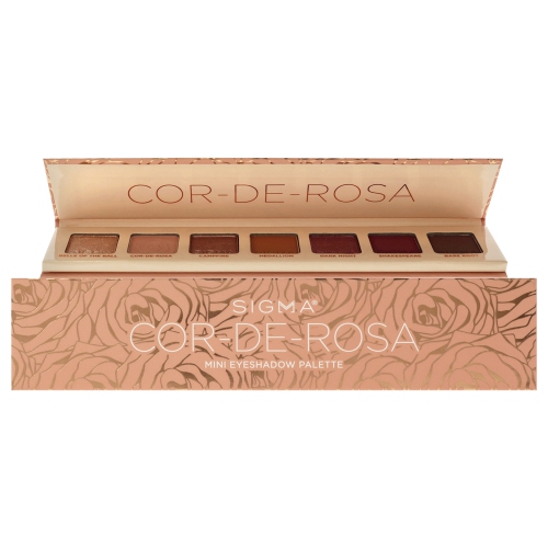 Mini Eyeshadow Palette - Cor-De-Rosa by SIGMA for Women - 0.27 oz Eye Shadow