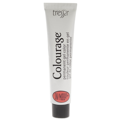 Colourage Permanent Gel Color - 5NM Medium Mahogany Brown by Tressa for Unisex - 2 oz Hair Color