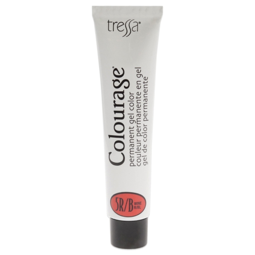Colourage Permanent Gel Color - 5RB Wine by Tressa for Unisex - 2 oz Hair Color
