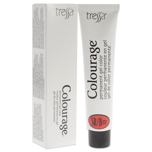 Colourage Permanent Gel Color - 5RB Wine by Tressa for Unisex - 2 oz Hair Color