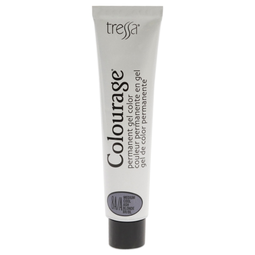 Colourage Permanent Gel Color - 8AA Medium Cool Ash Blonde by Tressa for Unisex - 2 oz Hair Color