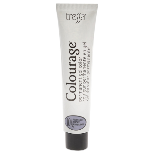 Colourage Permanent Gel Color - 10A Very Light Smoke Ash Blonde by Tressa for Unisex - 2 oz Hair Color