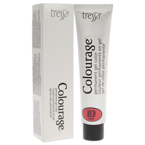 Colorant en gel permanent - Concentré rouge par Tressa unisexe - Colorant capillaire 2 oz