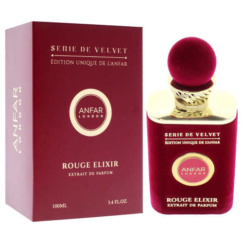 Anfar London - Serie De Velvet Rouge Elixir by Anfar for Women - 3.3 oz Extrait De Parfum Spray