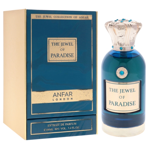 Anfar London - The Jewel Of Paradise by Anfar for Unisex - 3.4 oz Extrait De Parfum Spray