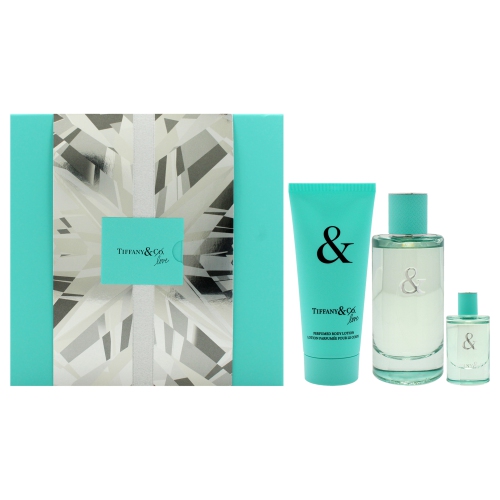 Tiffany and Co de Tiffany and Co. Pour femmes - Coffret-cadeau de 3 pièces 3&nbsp;oz en vaporisateur, 0,16&nbsp;oz en vaporisateur, 3,3&nbsp;oz pour