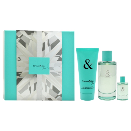Tiffany and Co de Tiffany and Co. Pour femmes - Coffret-cadeau de 3 pièces 3&nbsp;oz en vaporisateur, 0,16&nbsp;oz en vaporisateur, 3,3&nbsp;oz pour
