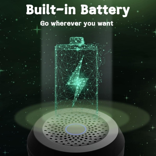 Appareil à bruit blanc Sound avec 32 niveaux de volume et 25 sons apaisants naturels USB Rechargeable, minuterie et fonction mémoire Portable pour