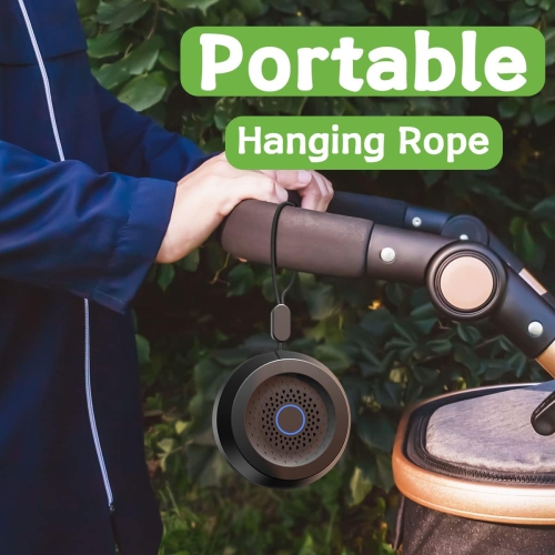 Appareil à bruit blanc Sound avec 32 niveaux de volume et 25 sons apaisants naturels USB Rechargeable, minuterie et fonction mémoire Portable pour