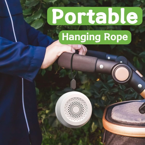 Sound White Noise Machine with 32 Volume and 25 Soothing Sounds Levels with Headphone Jack Built-in Battery 4 Timers and Memory Function for Baby