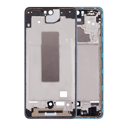 Boîtier moyen de remplacement compatible avec le Galaxy A72 de Samsung (Bleu extraordinaire)