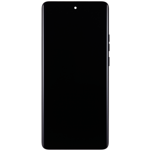 OLED Assembly With Frame Compatible With Motorola Moto Edge 2023 (XT2305) (Eclipse Black) by ESOURCE PARTS - Refurbished condition - Image 2