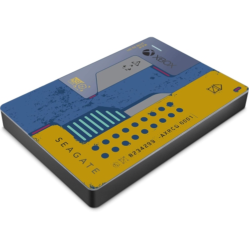 Disque dur externe portatif Game Drive 2&nbsp;To édition spéciale de Seagate – Jaune, bleu