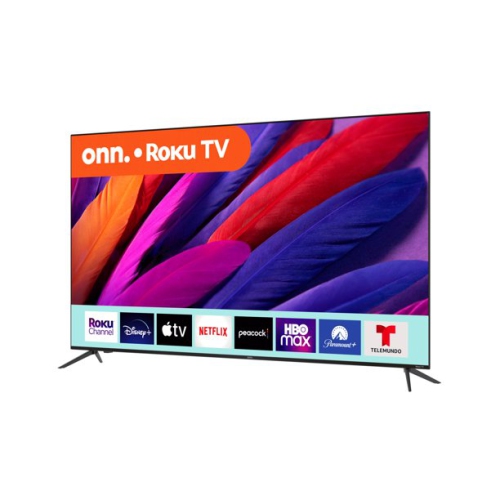 Open Box - ONN. 75" Class 4K UHD LED Frameless Roku Smart TV (100044717) **LOCAL VANCOUVER ONLY**