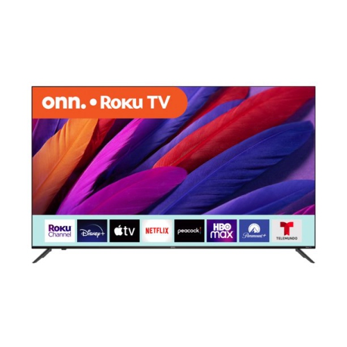 Open Box - ONN. 75" Class 4K UHD LED Frameless Roku Smart TV (100044717) **LOCAL VANCOUVER ONLY**