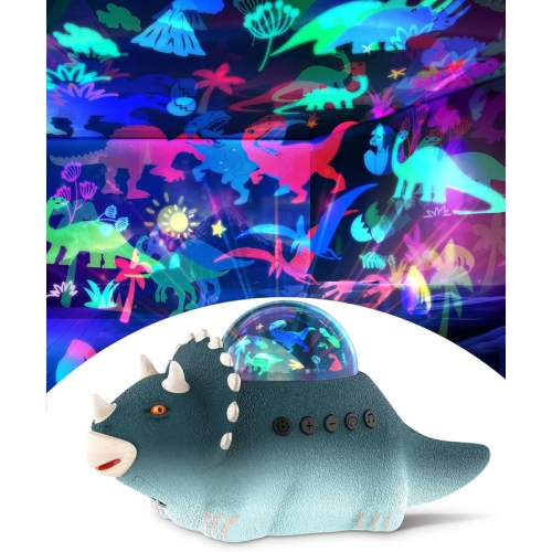 Dinosaur Toys for Kids 3-5, Dinosaur Night Light Projector Lamp for Kids Bedroom, Birthday Gift for Toddler, Dinosaur Projector Nightlight for Boys